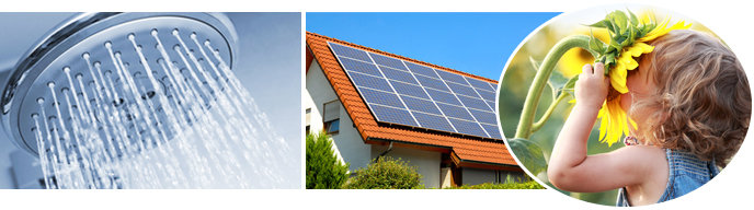 Ferle GmbH - Kontakt zu Ihrem Installateur von Solar- und Photovoltaikanlagen. Warmwassersysteme - Solarheizsysteme - Klima & Lüftung